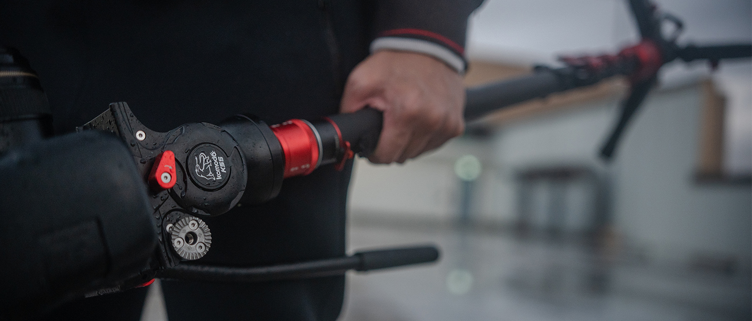 Штатив монопод IFOOTAGE Cobra 3 C180F-P з вуглецевого волокна, 181 см, максимальне навантаження 8 кг