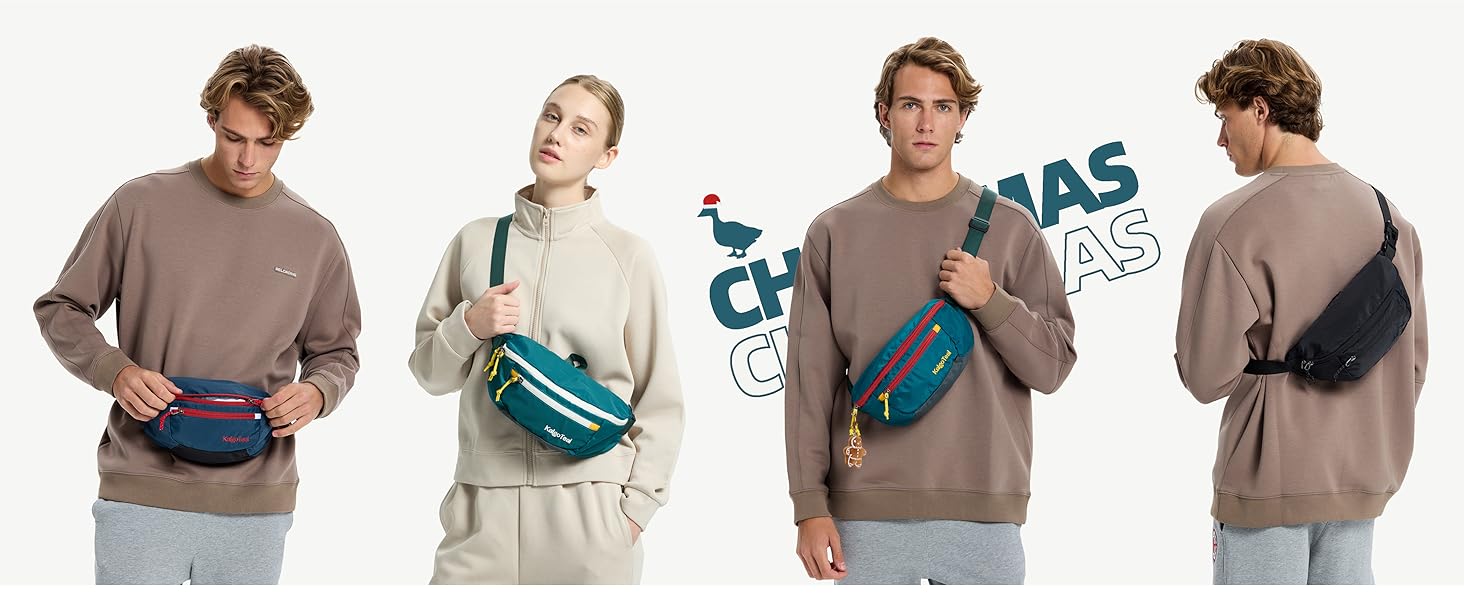 Легка туристична поясна сумка на 2,5 л, водонепроникна, для жінок та чоловіків (лімітована серія 2025)