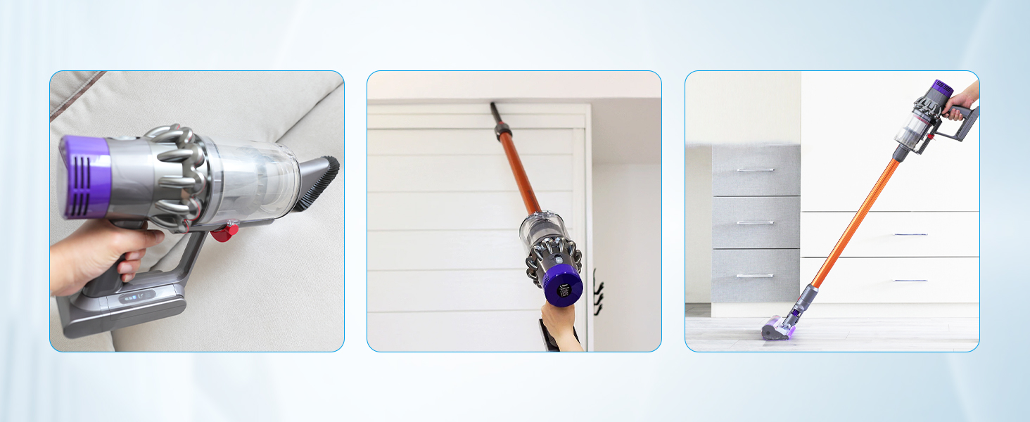 Акумулятор для пилососа Dyson V10, 7200mAh, замінний, сумісний з V10 Animal, Absolute, Fluffy, Motörhead, Total Clean