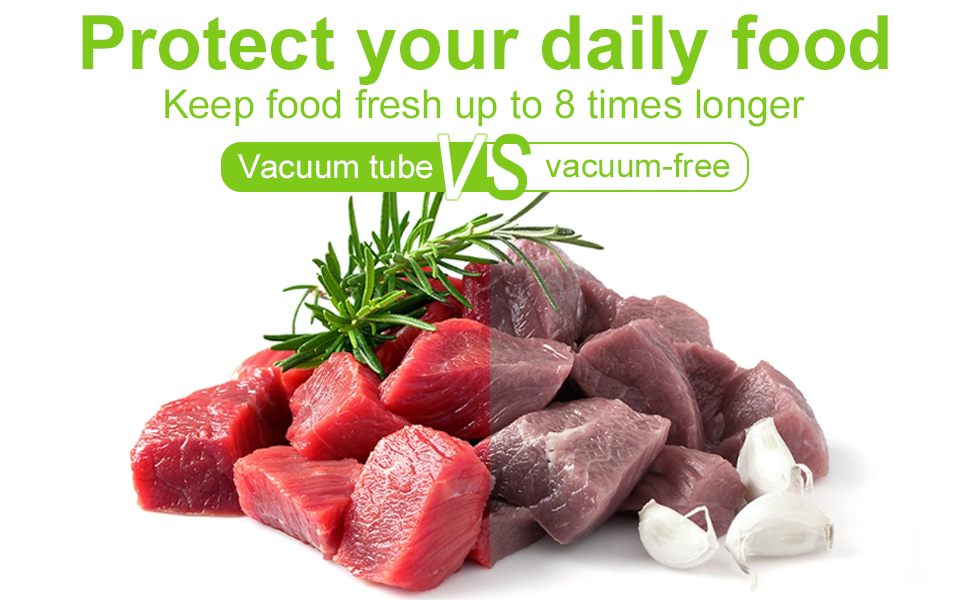 Вакуумний пакувальник Focenat з нарізкою, комплект з 10 пакетами, для зберігання продуктів харчування, міцна зварювальна швейна 30 см