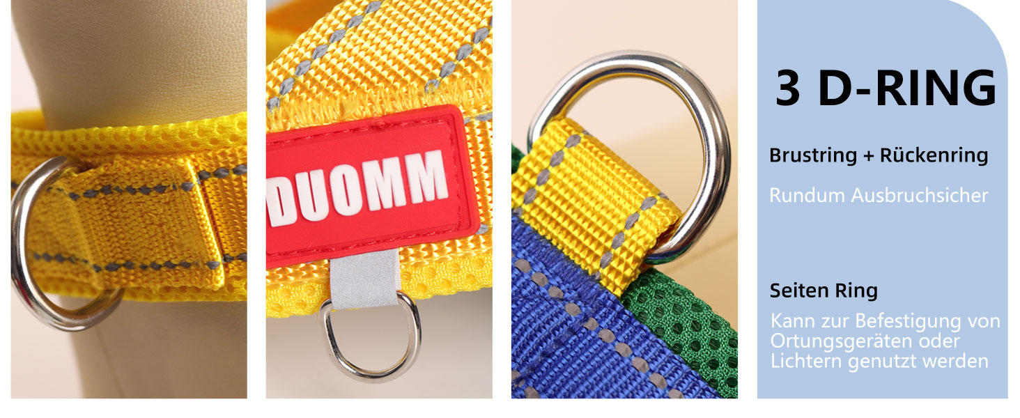 Нашийник для собак середніх та маленьких порід з повідком, кольоровий, з м'якою підкладкою, з ручкою та кільцем, світловідбиваючий, легкий, чорно-сірий, розмір M