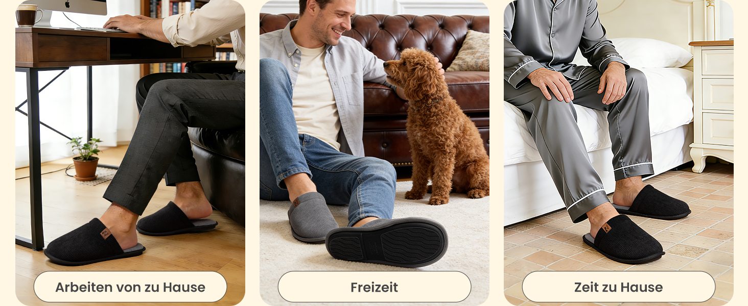 Чоловічі домашні капці RockDove LiteStep з вельвету та піною з ефектом пам'яті (Memory Foam), темно-сірі, розмір 42/43 EU