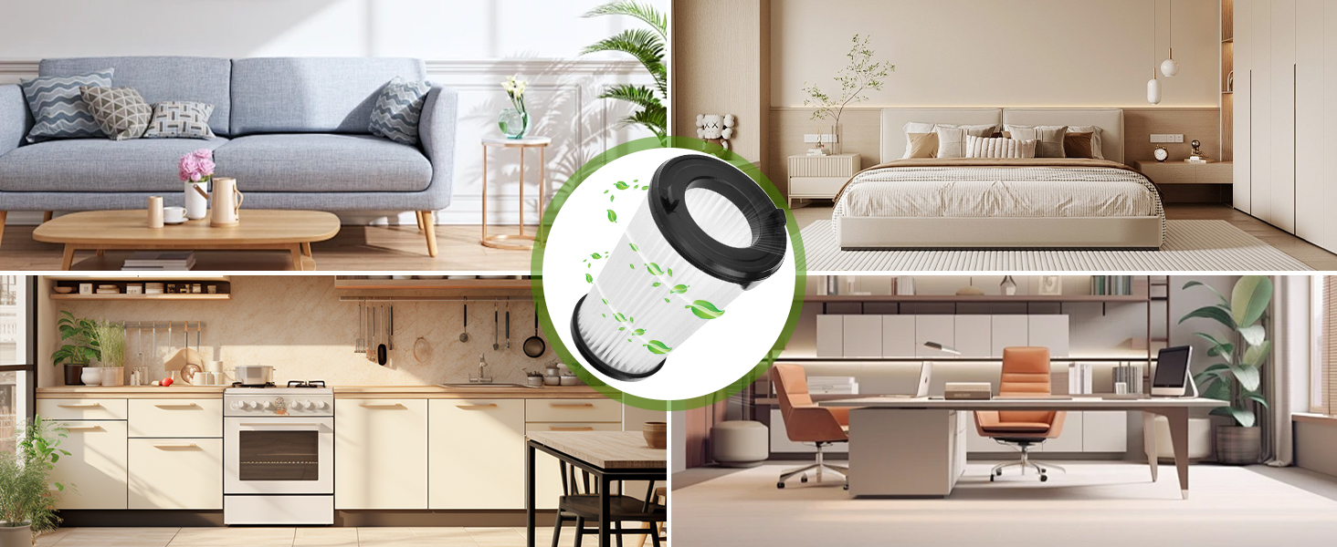 Фільтри для пилососа AEG Ergorapido (CX7, QX8, Animal) - 6 шт.