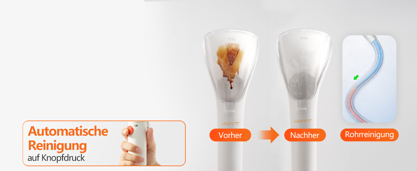 UWANT Теперішній пилосос для миття килимів, для диванів, килимів, м'яких меблів, мокрий/сухий пилосос з потужною потужністю всмоктування 12000Pa, 60dB, B100-s