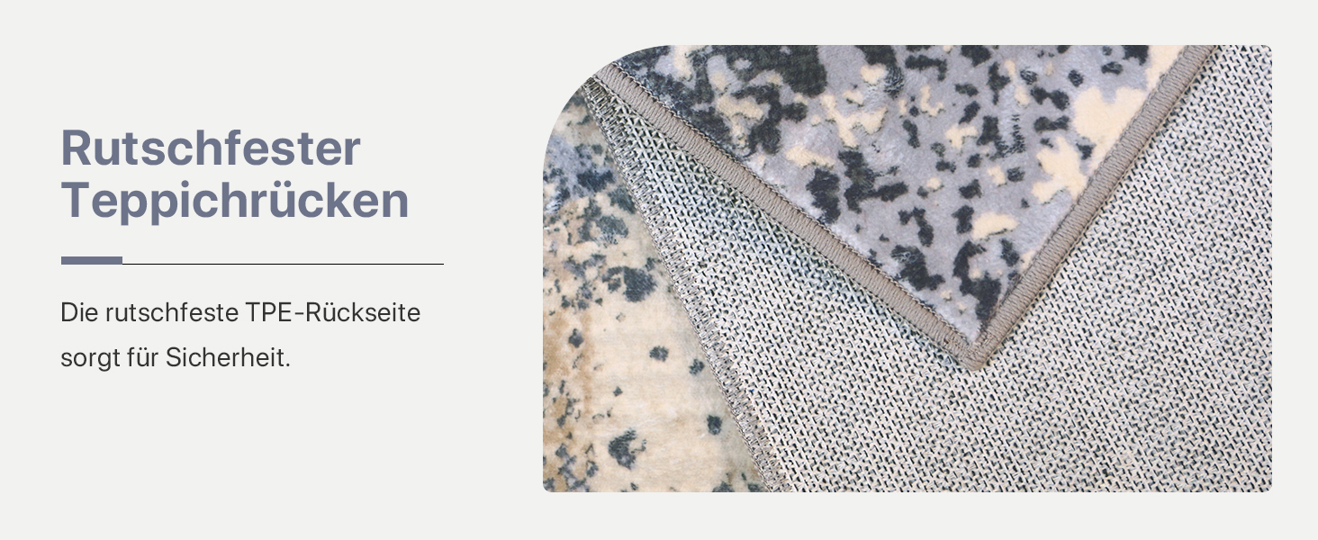 Килимок для вітальні BEIMO, абстрактний дизайн, короткий ворс, 120x170 см, антиковзаючі, для спальні, ванної, кухні, коридору, блакитний