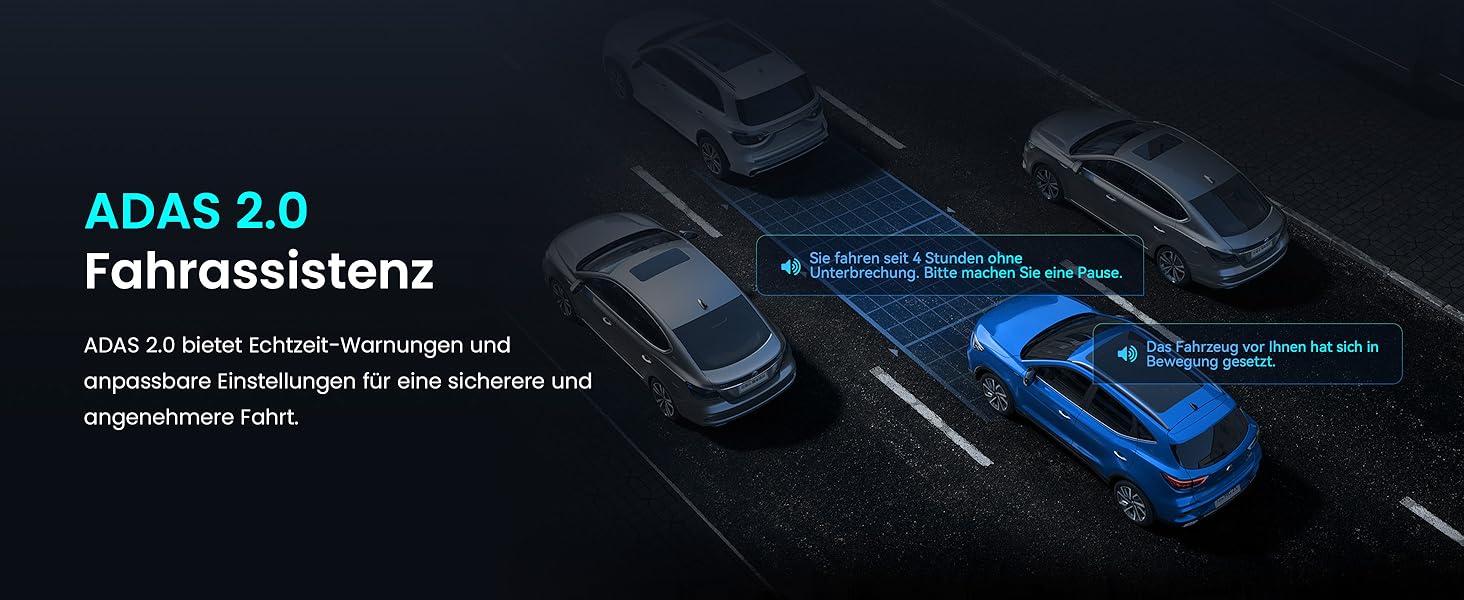 Відеореєстратор DDPAI Z50 Pro 4K: передня та задня камери, GPS, WiFi, ADAS, 64GB