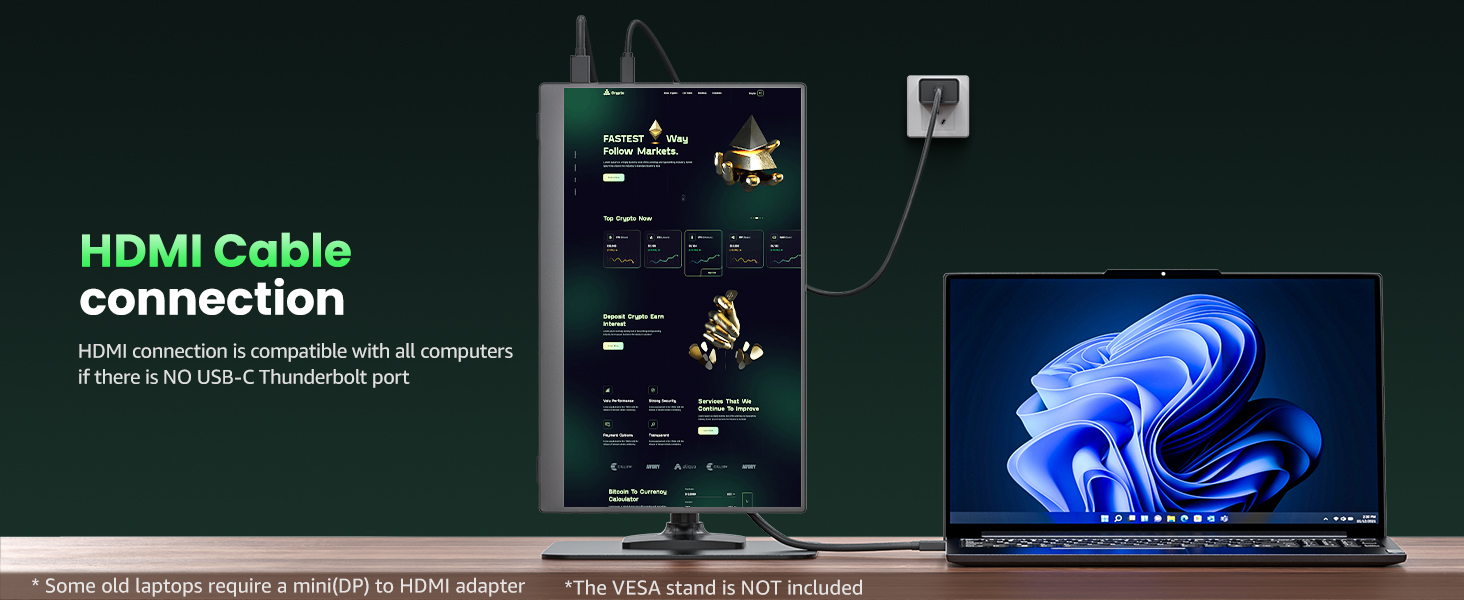 Портативний монітор 15.6