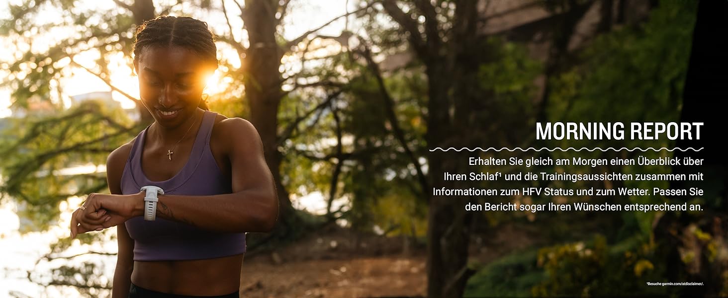 Garmin Forerunner 165 (43 мм) - Розумний годинник для бігу, AMOLED, 11 днів роботи, 25+ спортивних функцій, рекомендації тренувань, здоров'я, чорний