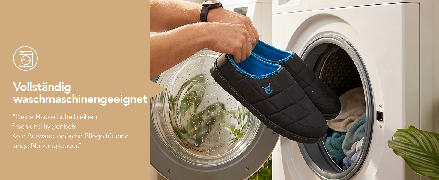 Чоловічі домашні капці VeraCosy з ефектом пам'яті (Memory Foam), водовідштовхувальний нейлон, розмір 44/45 EU, колір світло-сірий