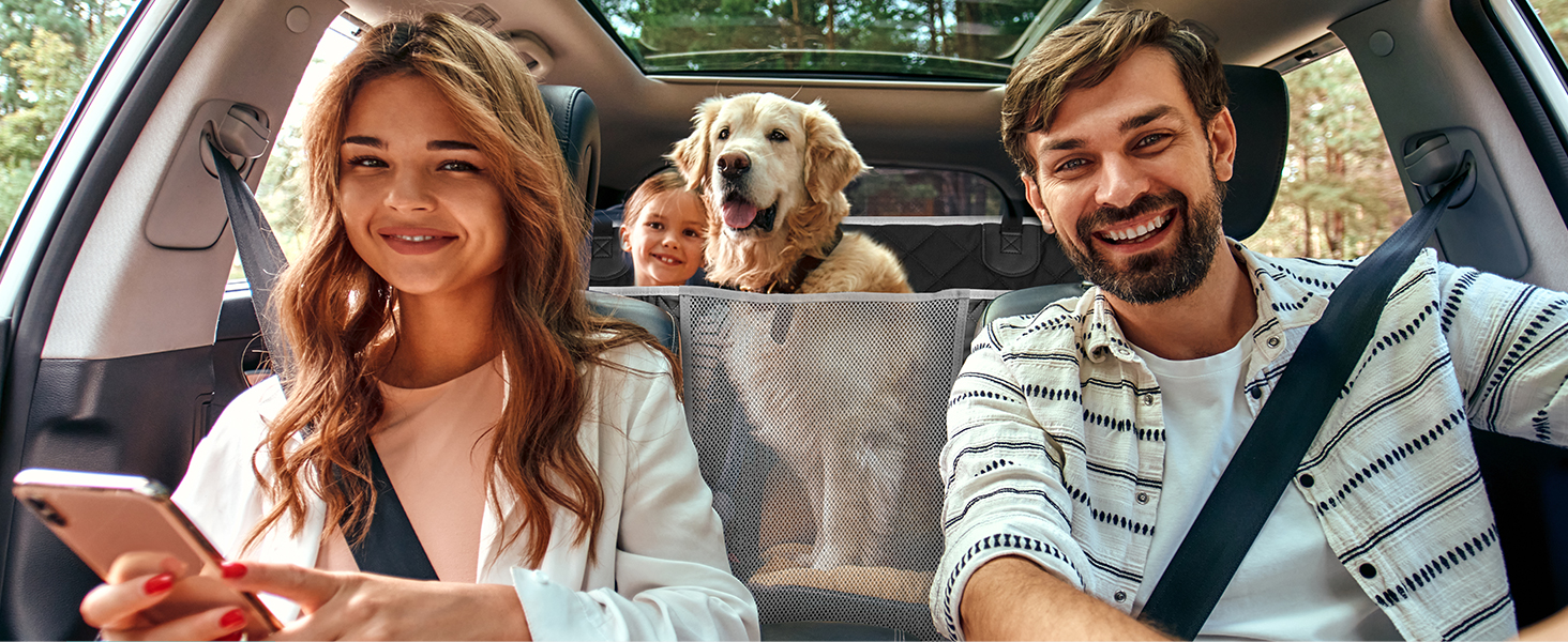 Килимок для собак у машину з жорсткою основою, водовідштовхуючий, антиковзкий, легко миється. 8-шаровий матеріал, багатофункціональний дизайн, захист від подряпин.