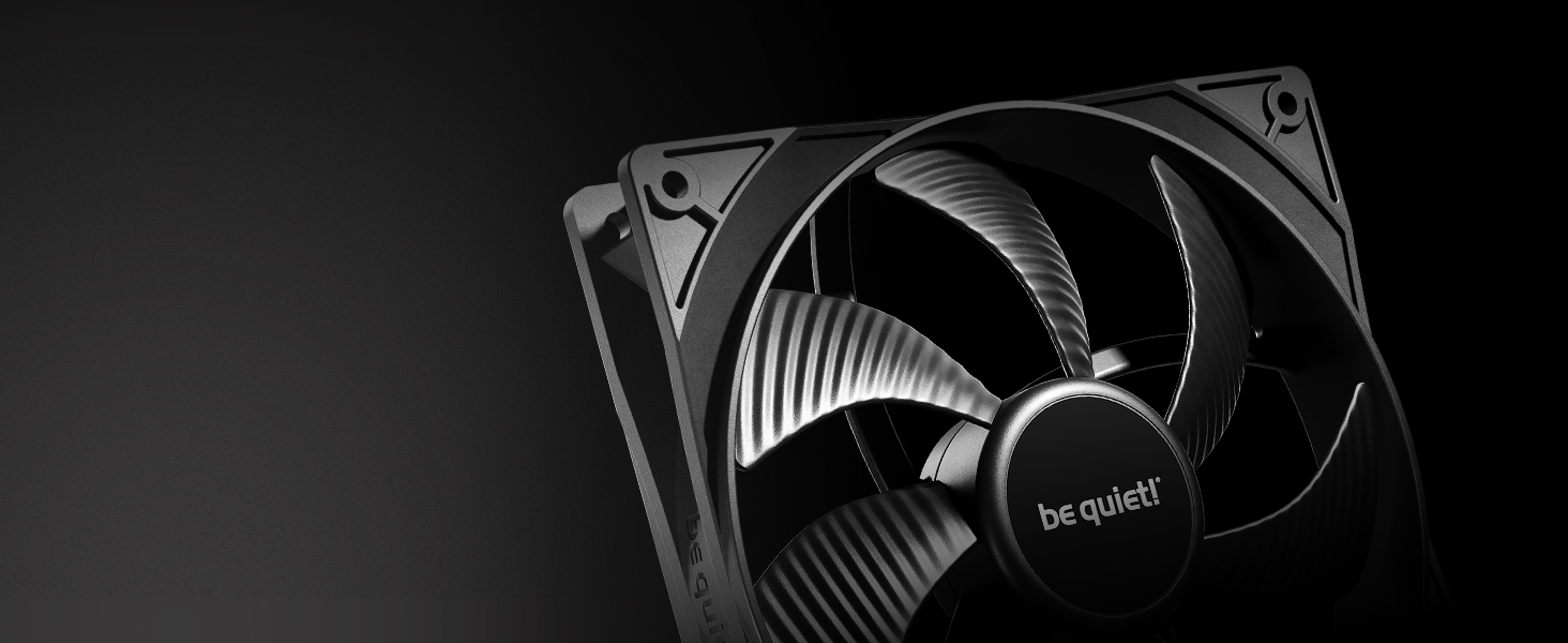 be quiet! Pure Base 501 DX Black - корпус ПК з 3 вентиляторами Pure Wings 3 140mm PWM, RGB підсвічування