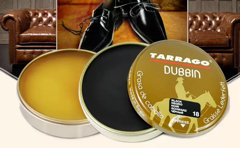 Жир для взуття та сумок Tarrago Dubbin, 100 мл, універсальний