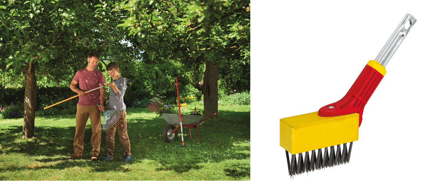 Ґрунтофреза WOLF-Garten multi-star® DA-S, червона, 30x15x15 см, садовий інструмент