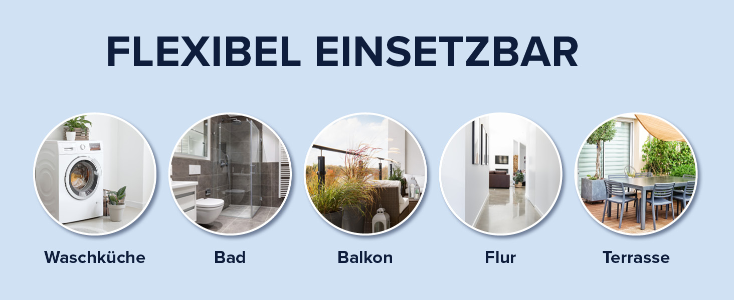 Сушарка для білизни EASYmaxx Wandwäschetrockner 400 - настінна, розтягувана, 80x40x10.5 см, 4 м довжини сушіння. Підходить для внутрішнього та зовнішнього використання.