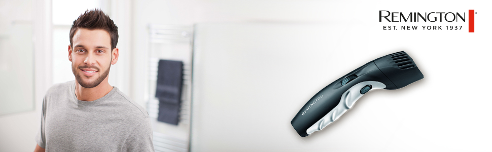 Триммер для бороди Remington MB320C Schwarz: професійний набір з керамічними лезами (0.4-18 мм), 9 налаштувань довжини, акумулятор/мережа, LED-індикатор