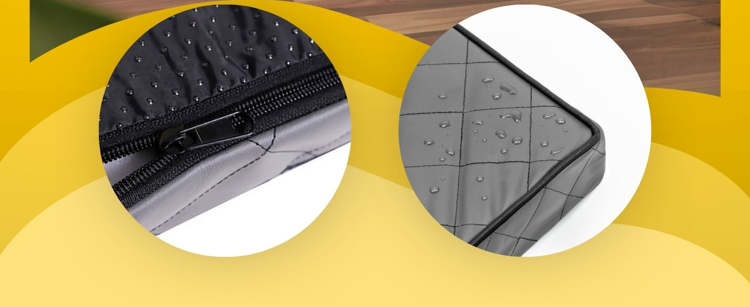 Ортопедичний килимок для собак Lionto з Memory Foam, 80x55 см, сірий. Знімний чохол, антиковзаюча підкладка.