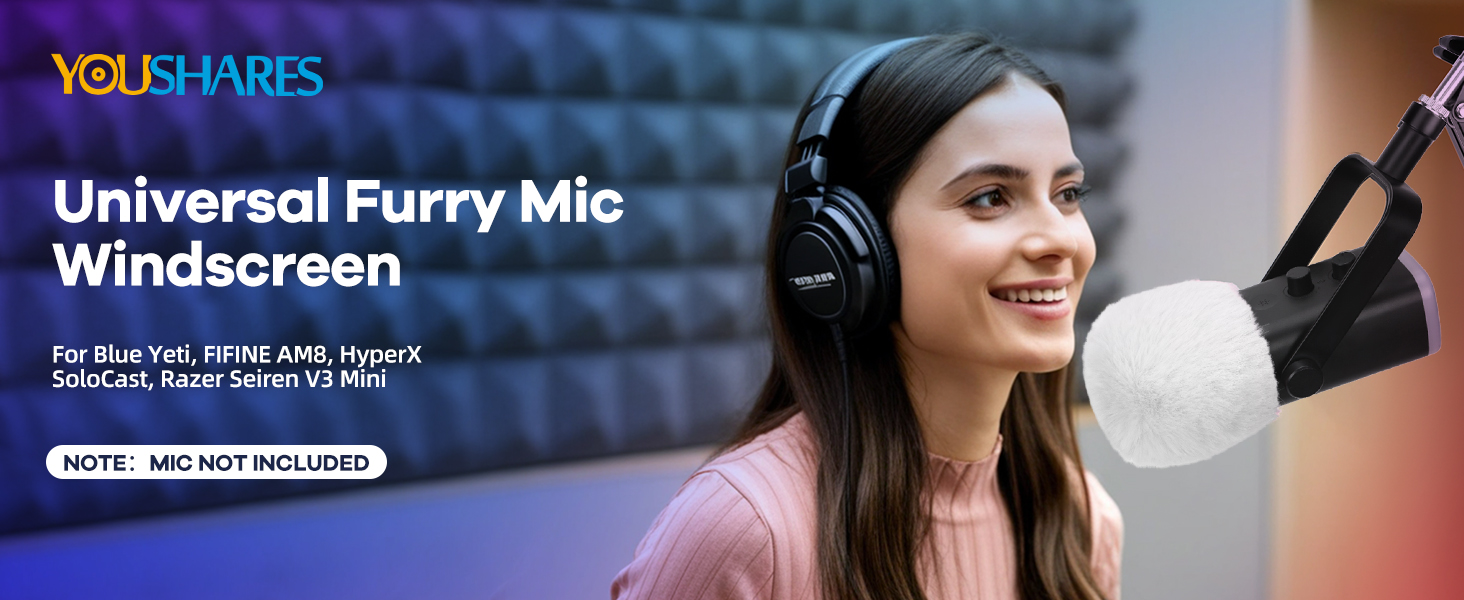 Кріплення для мікрофона Blue Yeti з поп-фільтром - Blue Yeti X, YOUSHARES, для студії, подкастів, стрімінгу