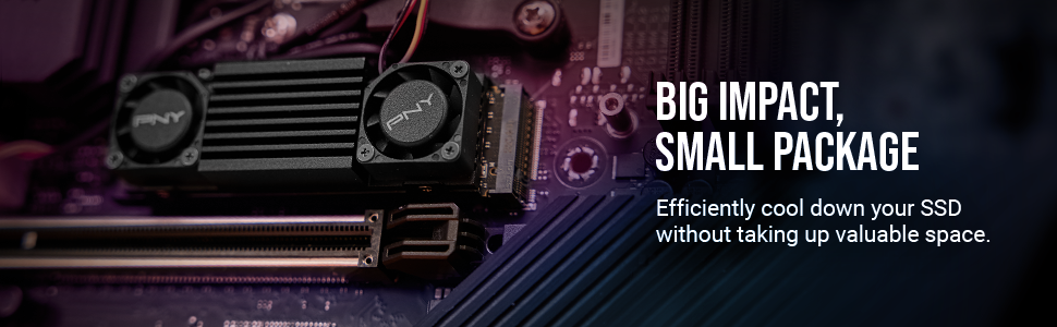 SSD PNY M.2 NVMe 2TB CS3150 з білим радіатором – швидкість читання до 10300 МБ/с