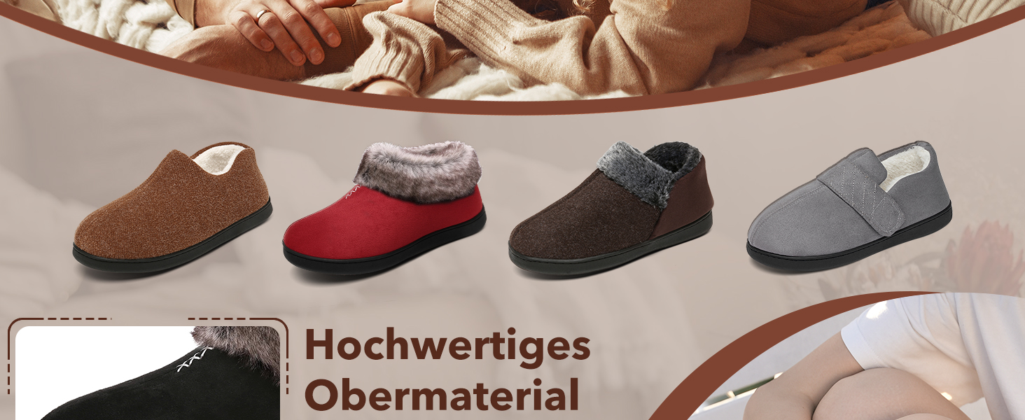 Жіночі теплі халапи з антиковзкою підошвою Mishansha, халапи з меморі-піною, плюшеві тапочки, розмір 36-43 EU (40 EU, сіре хутро)