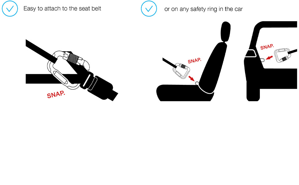 Large Car Safety Belt V2 L - Enhanced Vehicle Safety Restraint