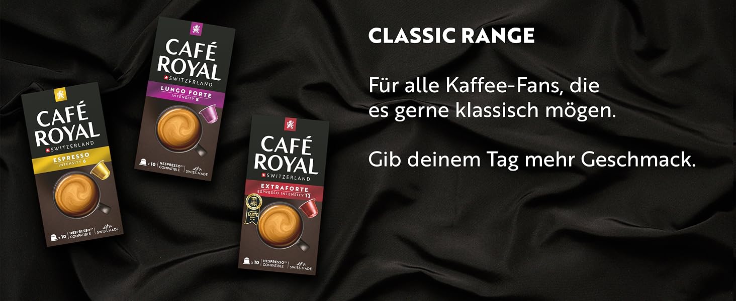 Кава Café Royal Hazelnut (фундук), декафеїнована, сумісна з Nespresso®, 100 капсул (Lungo)