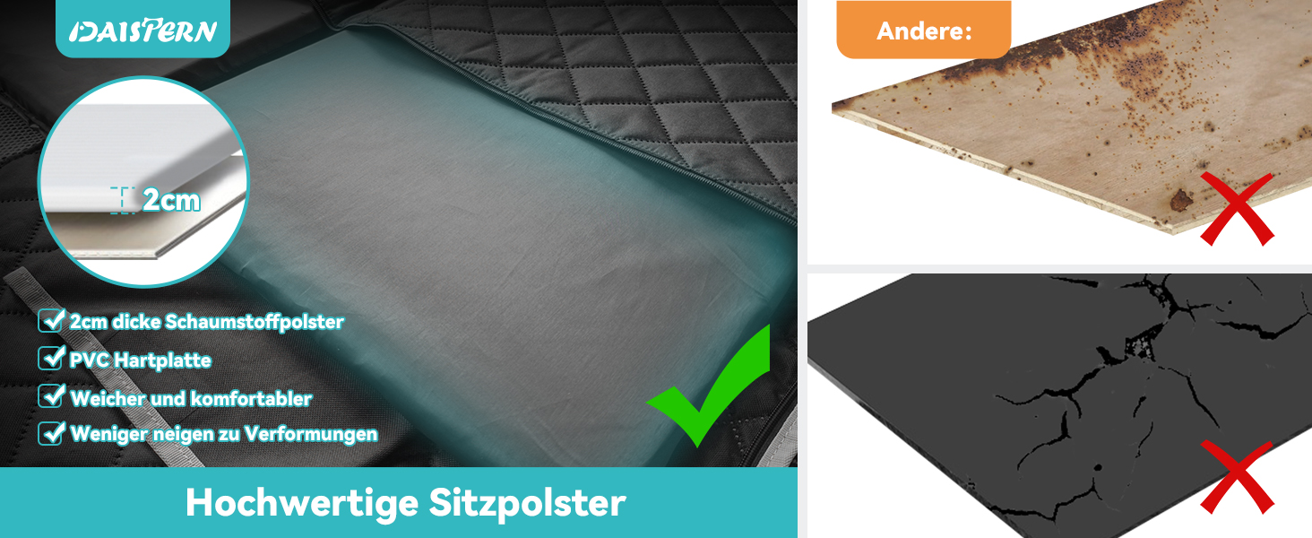 Килимок для собак у машину з жорсткою основою, водовідштовхуючий, антиковзкий, легко миється. 8-шаровий матеріал, багатофункціональний дизайн, захист від подряпин.