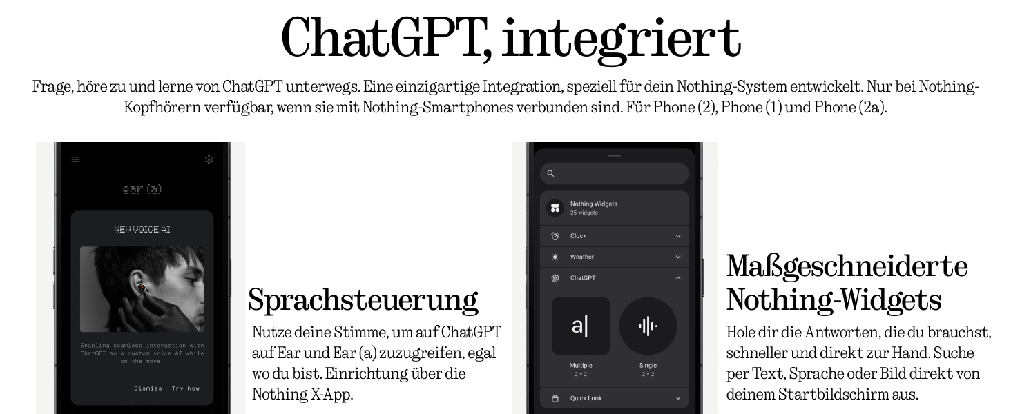 Навушники Nothing Ear (a) бездротові Bluetooth з ChatGPT, ANC, покращенням басів та до 42,5 годин відтворення - Жовтий