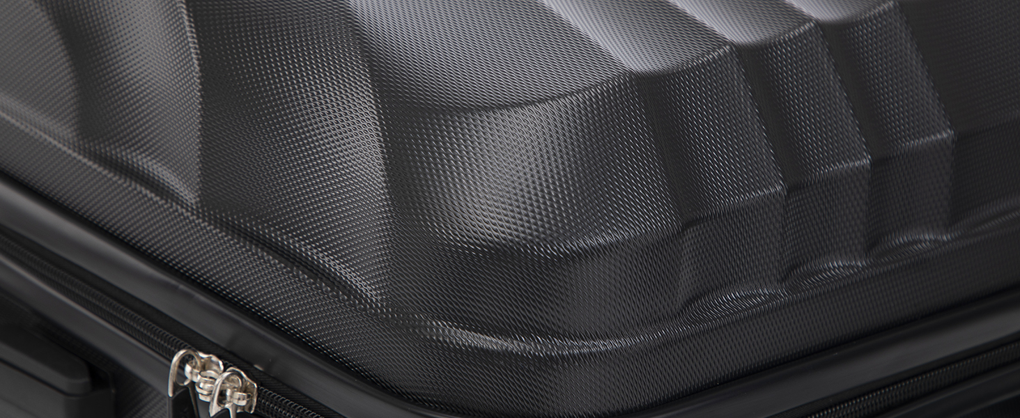 Набір валіз-ролерів (3 шт): M, L, XL, білий слонова кістка. Набір валіз з жорстким корпусом, коліщатками 360°, кодовим замком, зручною ручкою.