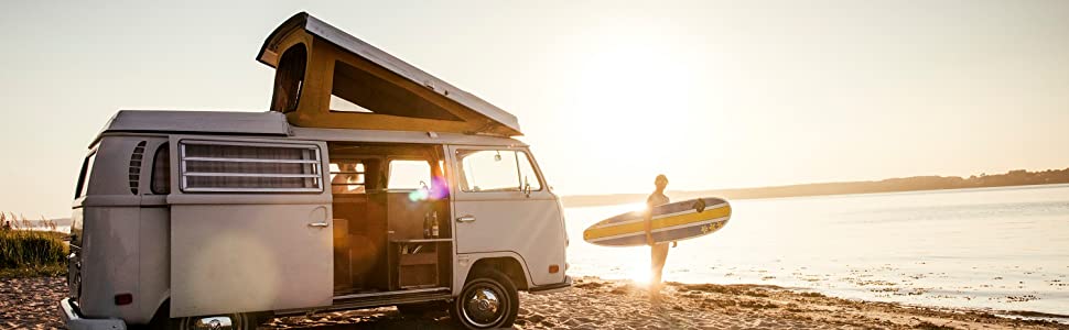 Диспенсер для серветок BRISA VW Collection Volkswagen T1 Bulli (Бургунді/Коричневий)