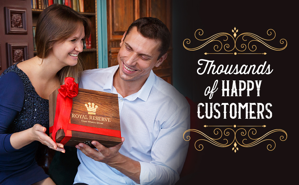 Набір віскі Royal Reserve: келихи, кулі, щипці для льоду, підставки, дерев'яна коробка, оксамитові мішечки, картки з історією та рецептами, аксесуари, подарунок для чоловіків, коханого, друга