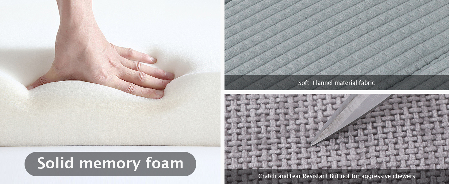Килимок для собак Vejaoo XZ016 сірий, 60x45 см: миється, м'який, теплий