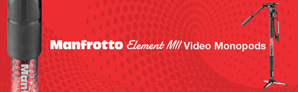 Монопод Manfrotto Element MII для відеозйомки ELMII LIVE