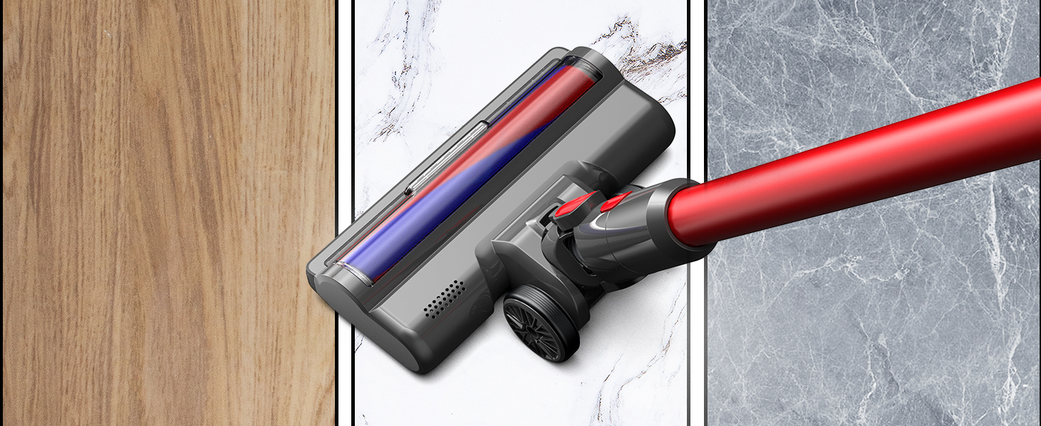 М'яка щітка-насадка для пилососів Dyson V7 V8 V10 V11 V15 - Оригінальна заміна, для твердих підлог (паркет, ламінат, плитка)