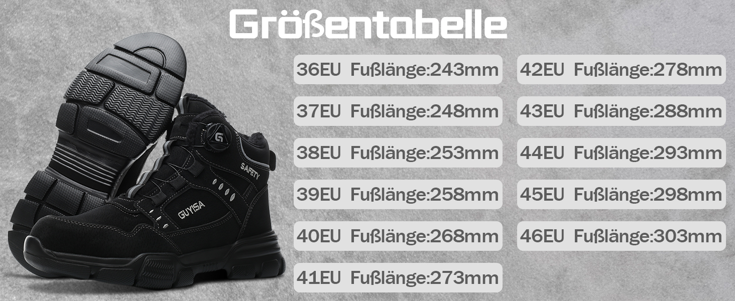 Черевики робочі зимові чоловічі/жіночі, зимові захисні черевики з підкладкою, водонепроникні, черевики безпеки зі сталевим підноском, антиковзкі, теплі, з швидкою застібкою, самозатягування, 36-46 EU, бронзові, 45 EU