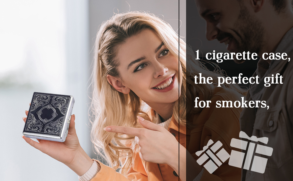 Металеве тютюноприладдя XPE Silver - тютюнониця для сигарет, срібна