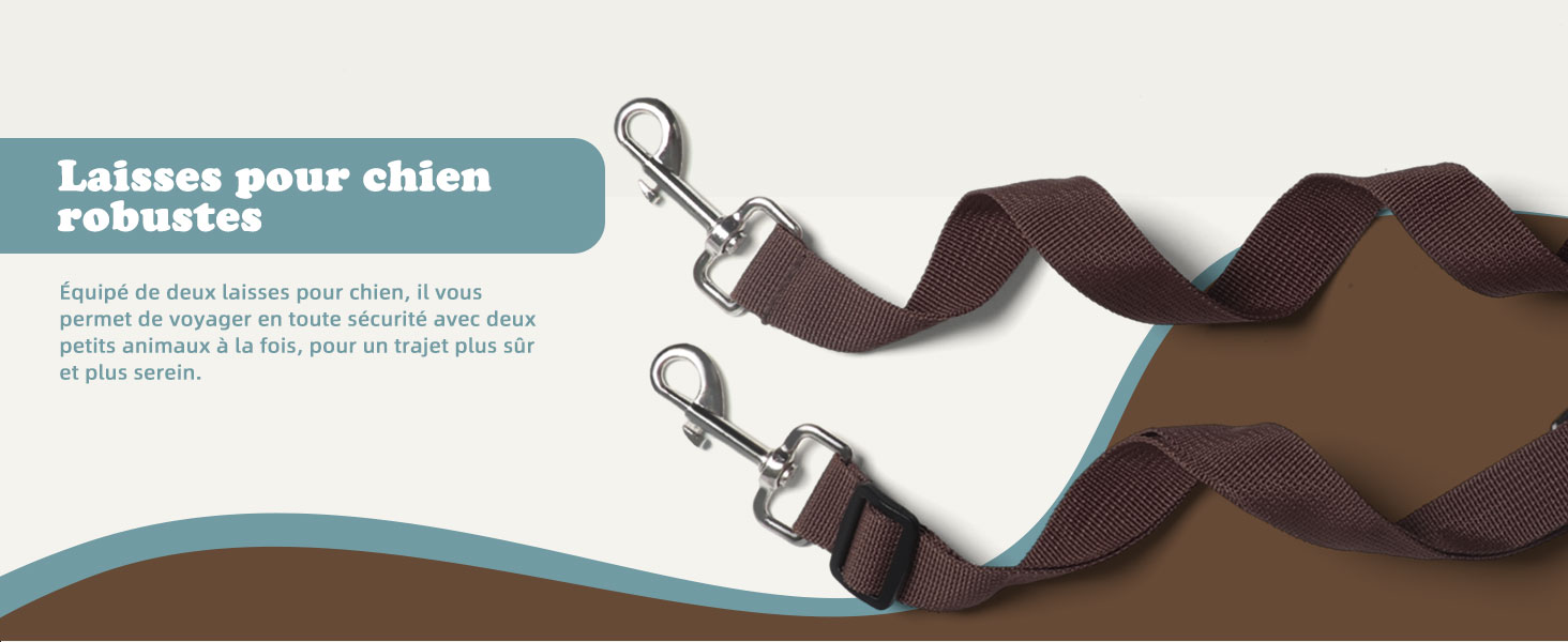 Автокрісло для собак iPetba - безпечне та зручне автокрісло для маленьких собак, захист від зіткнень, антиковзаюча поверхня, захист салону авто, знімне та миється, зелено-коричневе