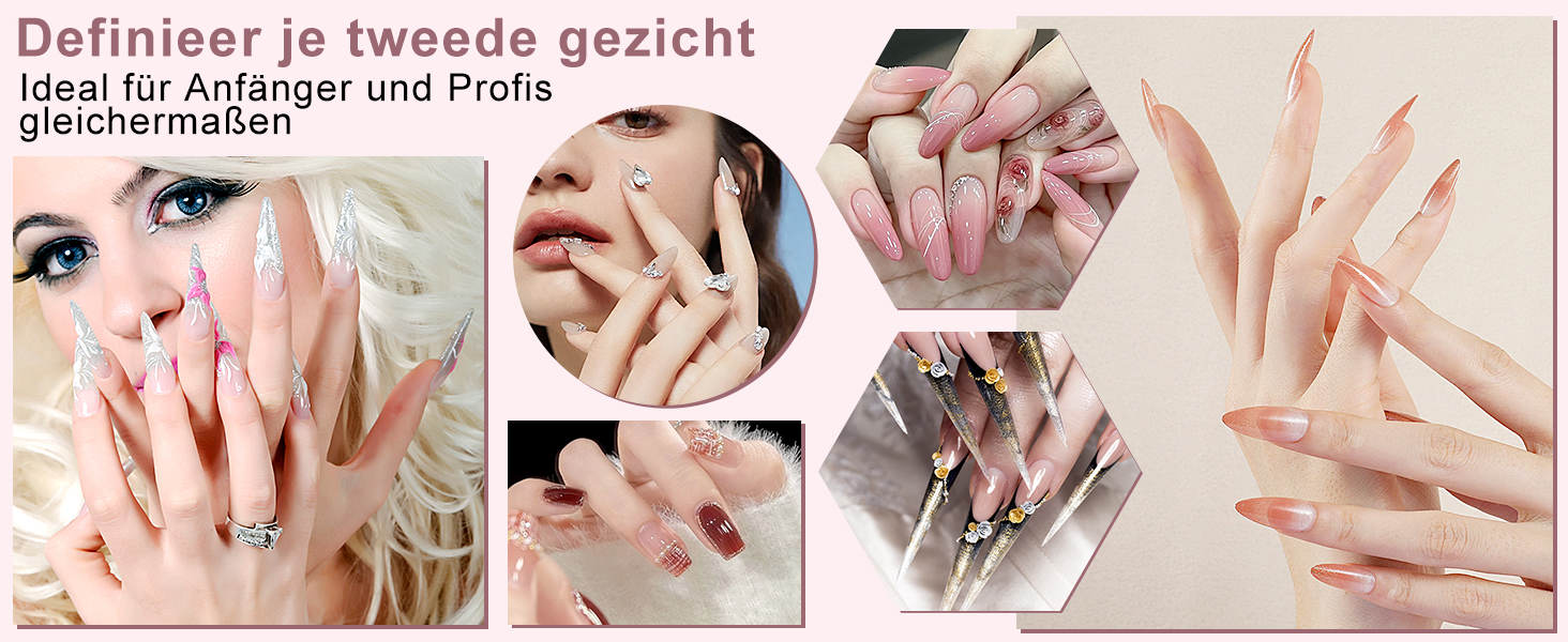 Електрична машинка для манікюру Urbuti 11 в 1, 35000 об/хв, USB, рожева. Набір для професійного манікюру з фрезерами для гелю та лаку