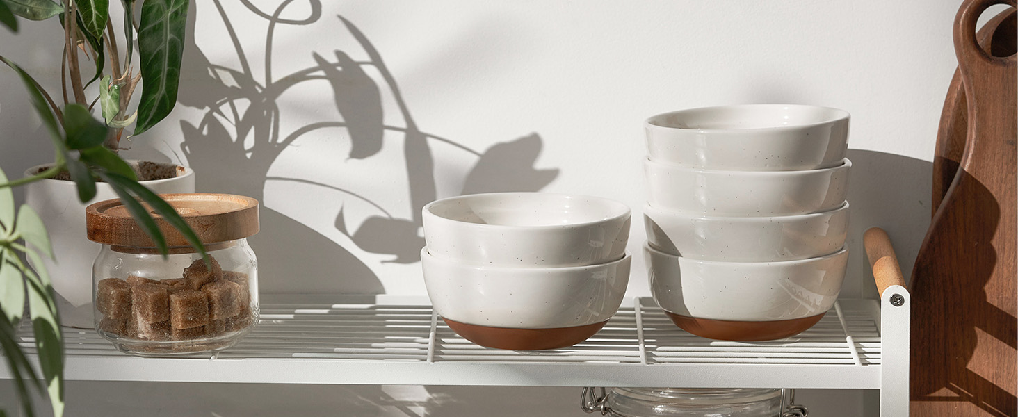 Набір мисок DOWAN для мюслі, супів та салатів (6 шт., 680 мл та 300 мл)