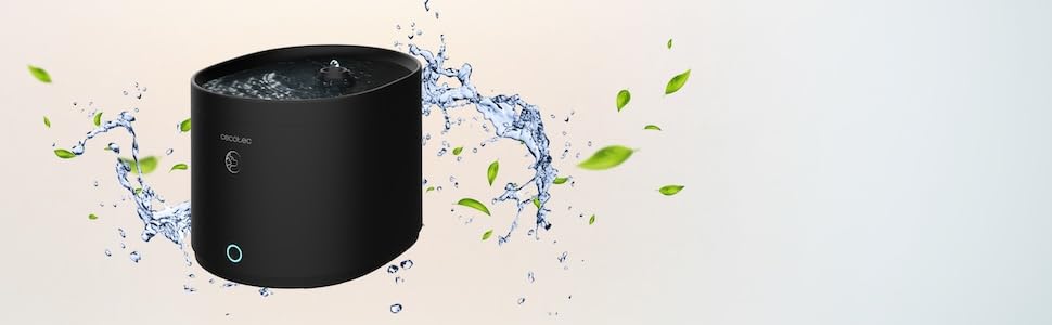 Автоматичний годівниця для домашніх тварин Cecotec Pumba 1600 Purrfect Meal - 1.6 л, 4 відділення, LED, таймер, запис голосу + фонтанчик для води 2.5 л