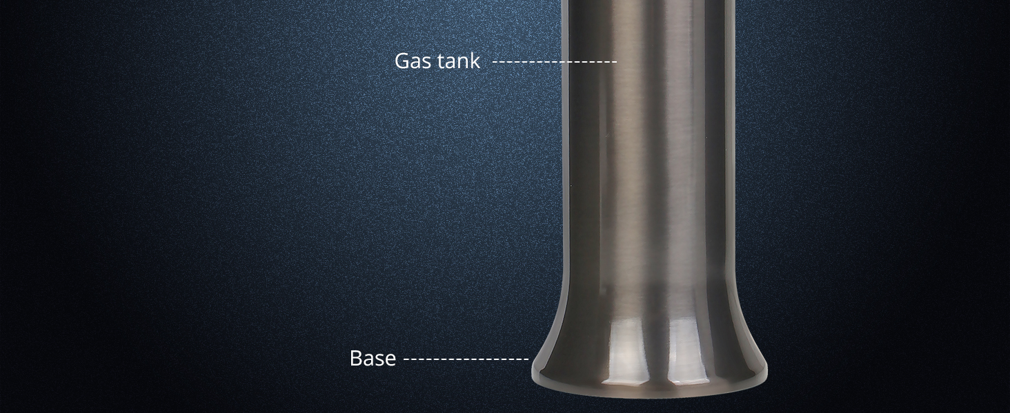 Професійний газовий пальник Sondiko SW-801 Pro для паяння та зварювання, з регулюванням полум'я та вітростійкістю (без бутану)