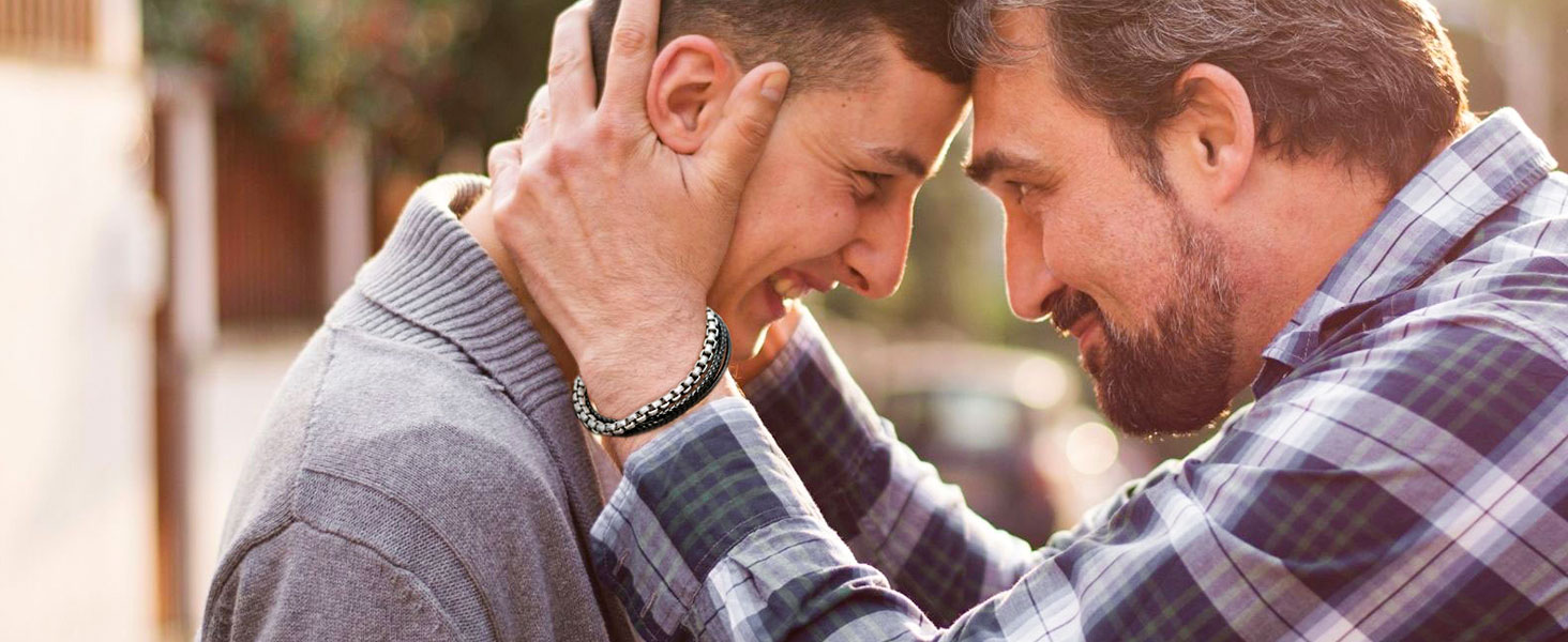 Чоловічий шкіряний браслет Murtoo з нержавіючої сталі: чорний та коричневий, магнітний замок 20 см