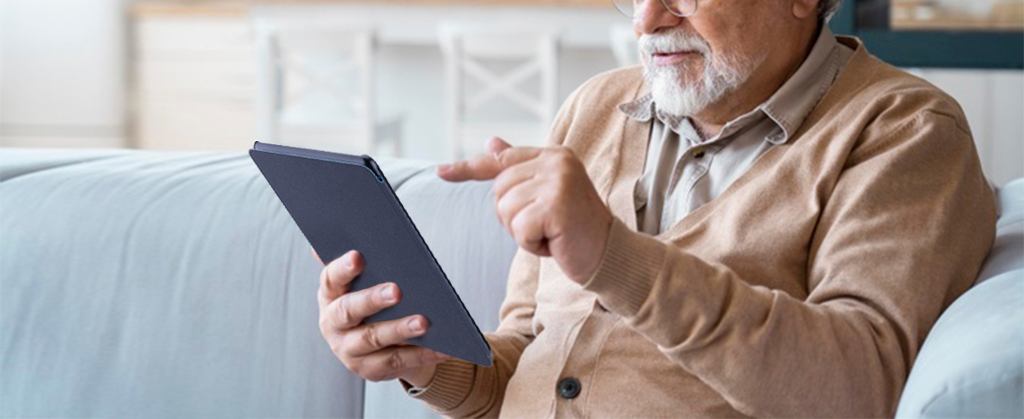 Чохол WALNEW для Kindle Paperwhite 11 (M2L3EK, M2L4EK), чорний, з авто-вимиканням