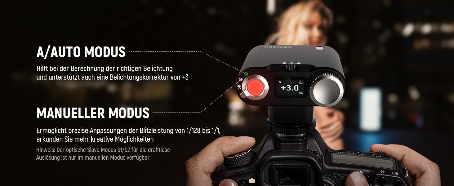 Спалах для камери NEEWER Z160: сумісний зі Canon, Nikon, Panasonic, Olympus, Pentax та іншими DSLR/цифровими камерами