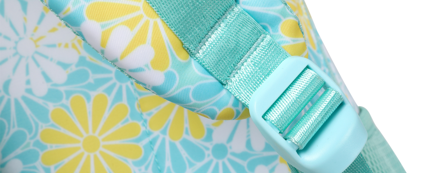 Шкільний рюкзак ZHIERNA для дівчаток-підлітків: набір з ланч-боксом та пеналом, блакитний