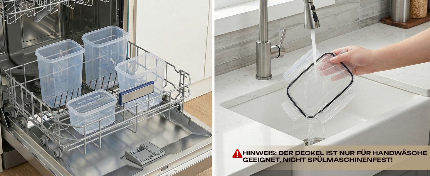 Набір контейнерів для зберігання продуктів з кришкою, 24 шт. BPA-free, великі кухонні контейнери, органайзер для борошна, цукру, круп, з ручкою та етикетками