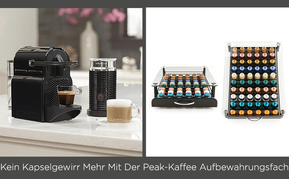Підставка для капсул Nespresso Peak Coffee - органайзер для 60 капсул