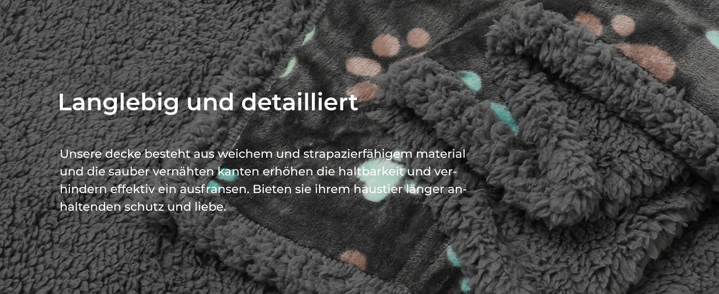 Водонепроникний коврик для собак Luciphia, флісовий, миючий, для собак та котів, захист дивану, ліжка, автокрісла, меблів, темно-сірий, розмір M (100 x 145 см)