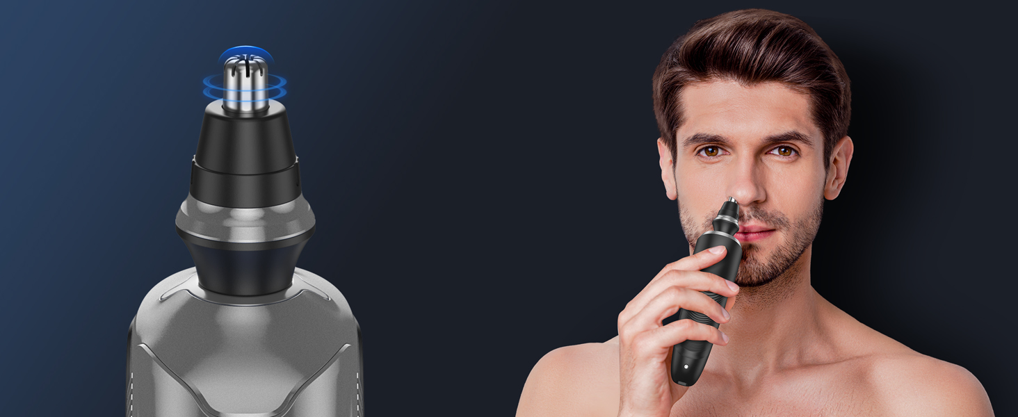 Електричний чоловічий верстат для гоління VOYOR TX410 (сірий) - ротаційний, мокрий/сухий, з LCD-дисплеєм та блокуванням від подорожей