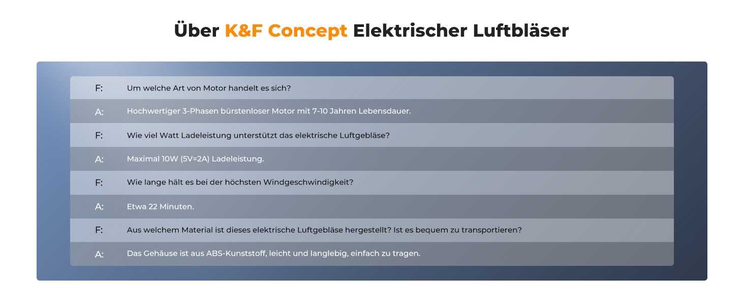 Електричний повітряний пилосос K&F CONCEPT 300000 RPM | Акумуляторний міні-фен для глибокого очищення ПК, клавіатур, авто та зовнішніх поверхонь