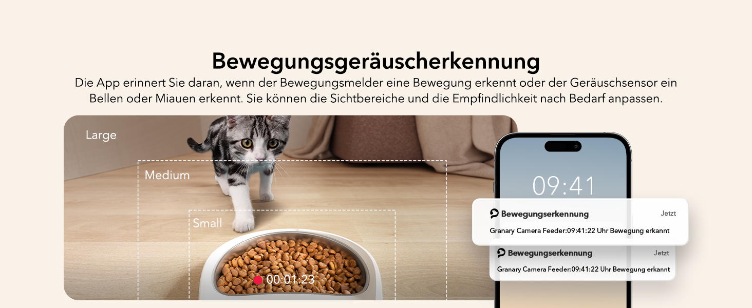 Автоматичний годівниця для котів та собак PETLIBRO 5L з відеоспостереженням 1080P, WiFi, нічним баченням, датчиком низького рівня корму та сигналізацією, 1-10 прийомів